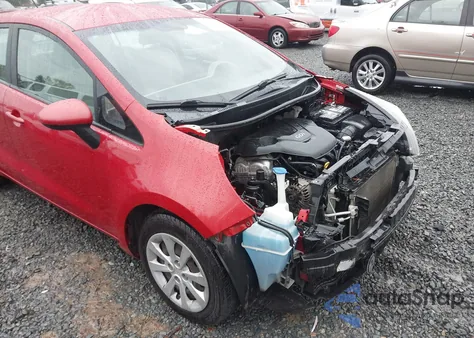 2013 Kia Rio Lx из США, поврежденный, VIN KNADM4A33D6155373